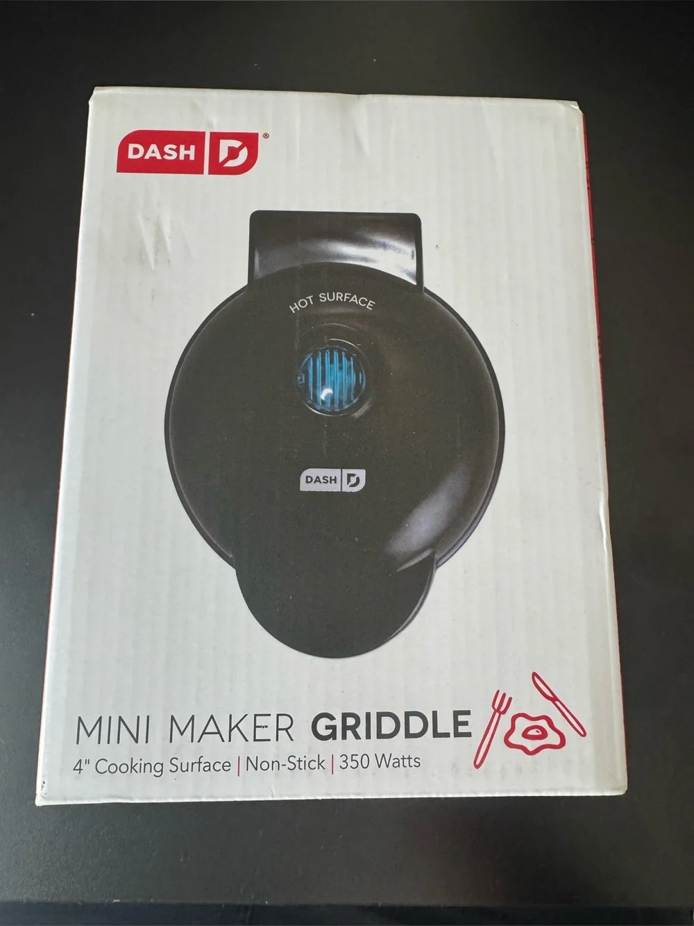 Dash Mini Maker Griddle Compact Griddle for Creative Homemade Treats - Nonstic
